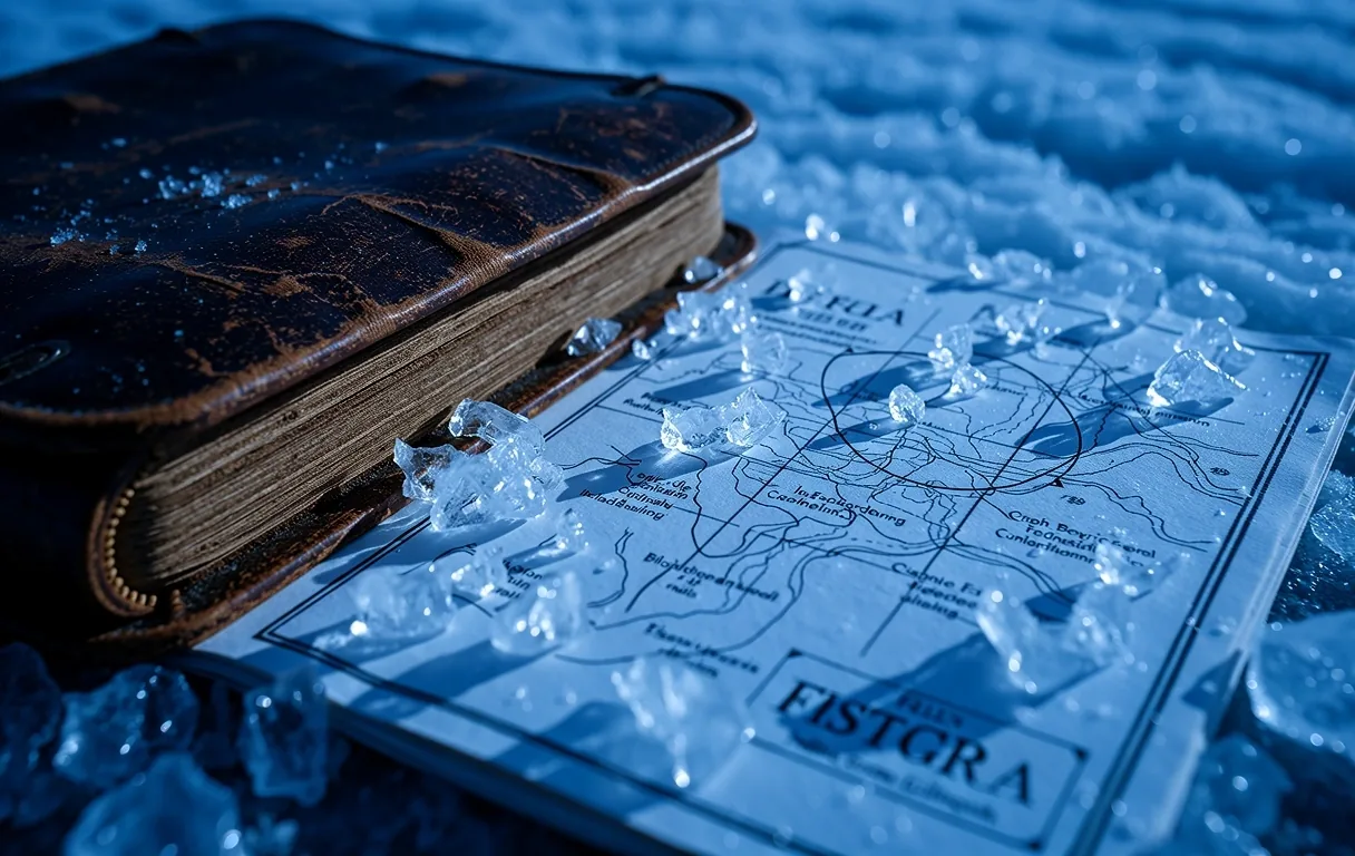 The original expedition map