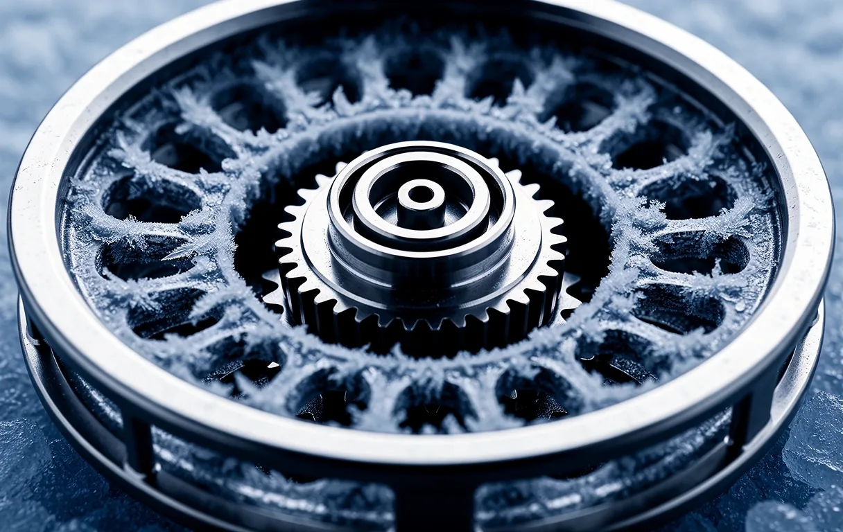 Technical gear detail
