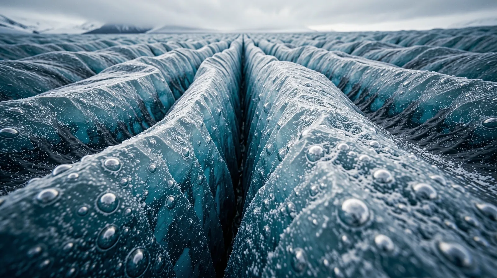 Glacier texture