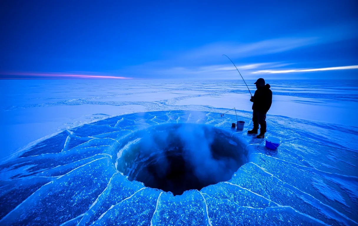 Frozen Tundra Angler